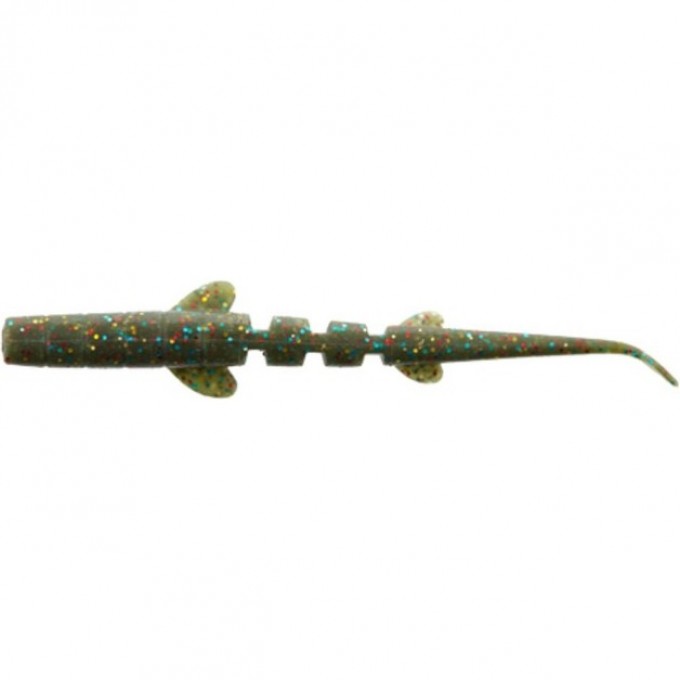 Слаги съедобные плавающие LUCKY JOHN PRO SERIES UNAGI SLUG 2.5in (6,35 см), цвет F08, 10шт. 140304-F08
