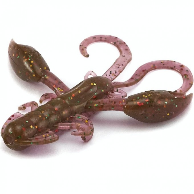 Твистеры съедобные LUCKY JOHN PRO SERIES ROCK CRAW 2.8in (72 мм), цвет s21 6шт 140117-S21