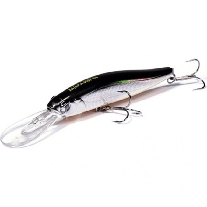 Воблер плавающий LUCKY JOHN PRO SERIES BASARA PLUS ONE 9 см, цвет 101 BA90FPO-101