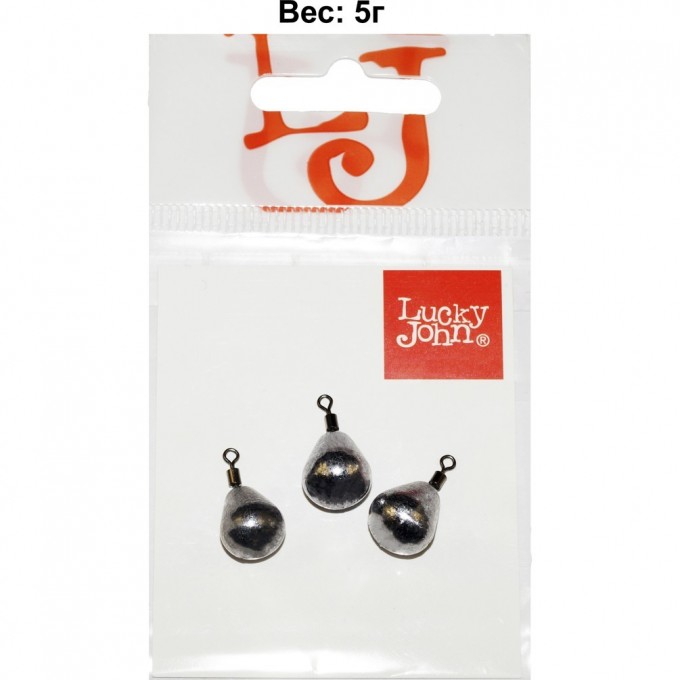 Грузa LUCKY JOHN JIG RIG 5г, уп. 3шт LJJR-0050