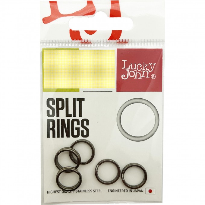 Кольца заводные LUCKY JOHN PRO SERIES SPLIT RINGS 03.5Мм/02Кг 10Шт. LJP5117-0000