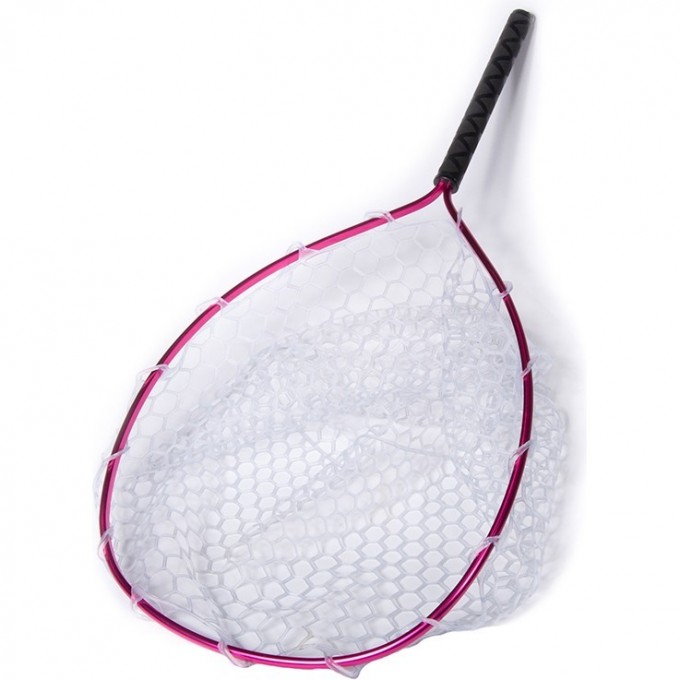 Подсачек для ловли в забродку LUCKY JOHN 63х42х33 силиконовый LJ-7358-063