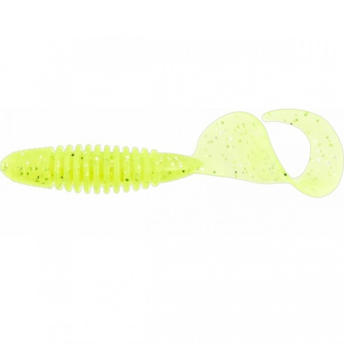 Твистеры съедобные искусственные LUCKY JOHN PRO SERIES CRUSHER GRUB 3.9 in (99 мм), цвет 071, 5 шт 140157-071