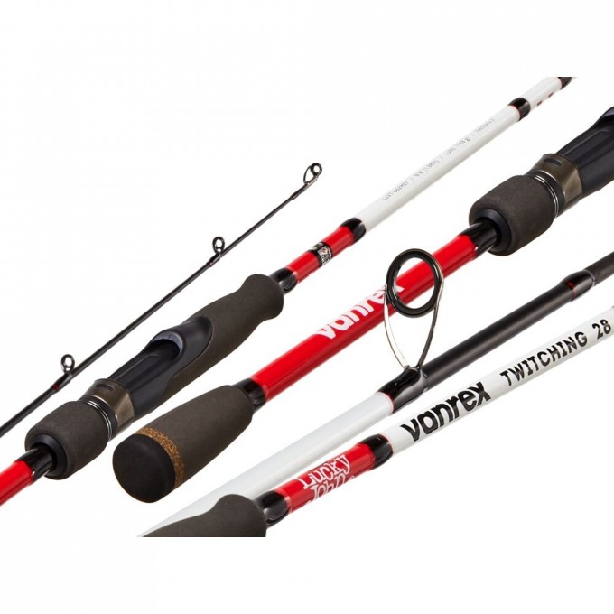 Удилище спиннинговое LUCKY JOHN VANREX TWITCHING 28 1.98 LJVT-662MEF