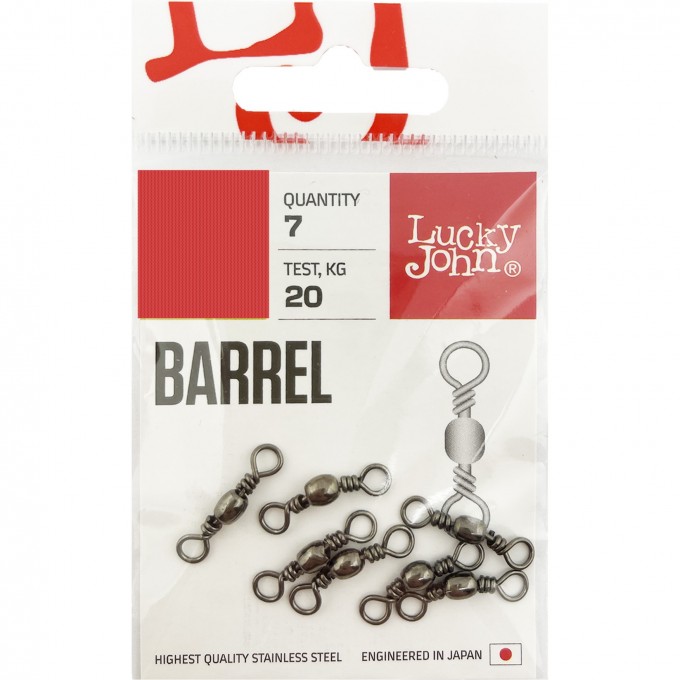 Вертлюги LUCKY JOHN PRO SERIES BARRE 014 10Шт. LJP5106-014