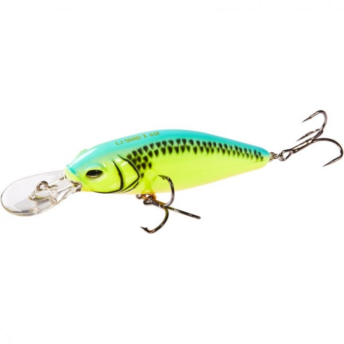 Воблер плавающий LUCKY JOHN ORIGINAL SHAD-X 8 см, цвет 012 LJO0308F-012