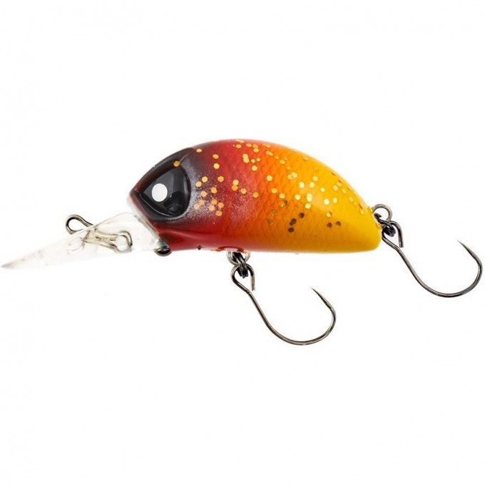 Воблер плавающий LUCKY JOHN PRO SERIES HAIRA TINY ATG 3,3 см, цвет 912 Plus Foot HATR33LBF-912