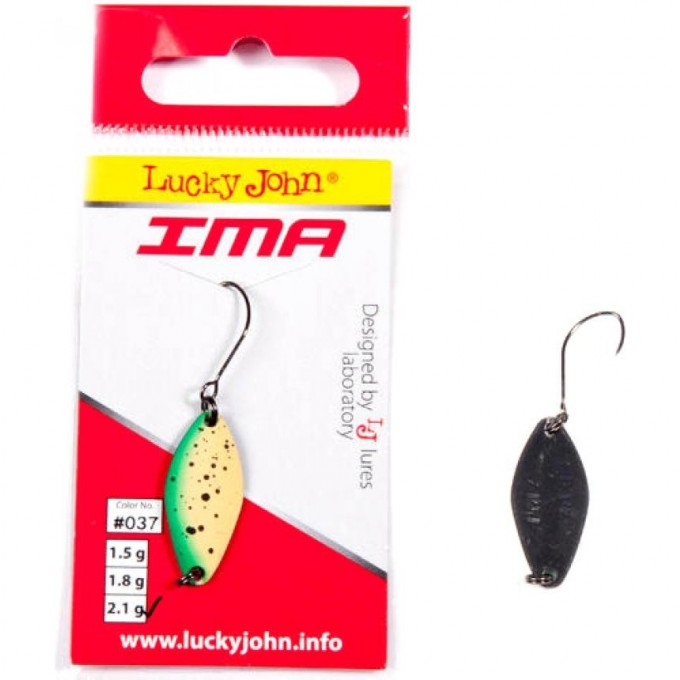 Блесна колеблющаяся LUCKY JOHN IMA 1,8 г, цвет 037 151018-037