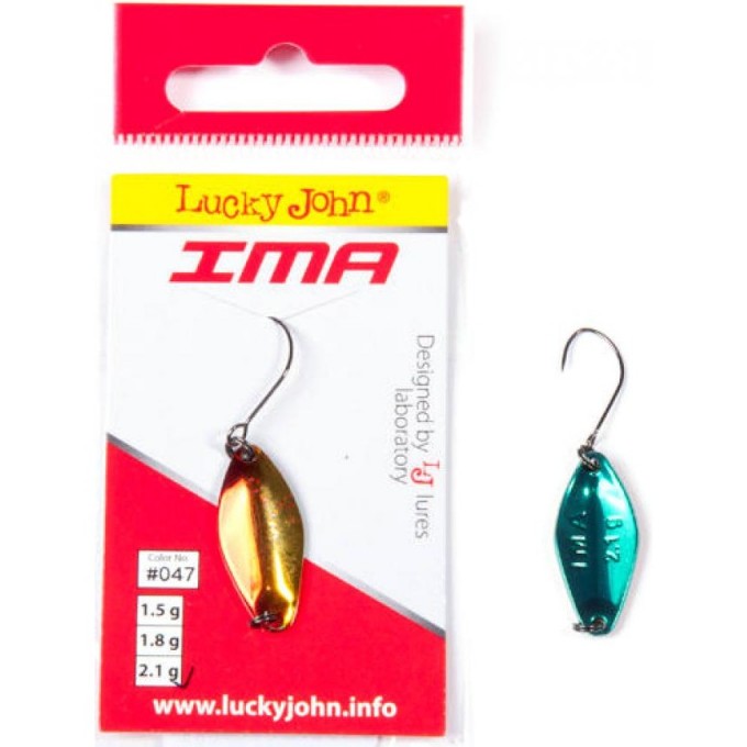 Блесна колеблющаяся LUCKY JOHN IMA 1,8 г, цвет 047 151018-047