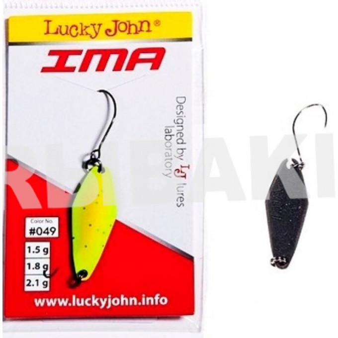 Блесна колеблющаяся LUCKY JOHN IMA 1,8 г, цвет 049 151018-049