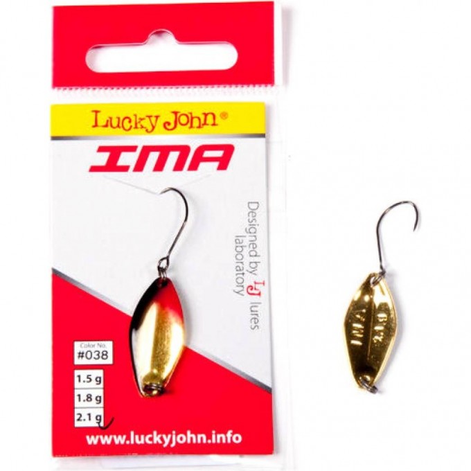 Блесна колеблющаяся LUCKY JOHN IMA 2,1 г, цвет 038 151021-038