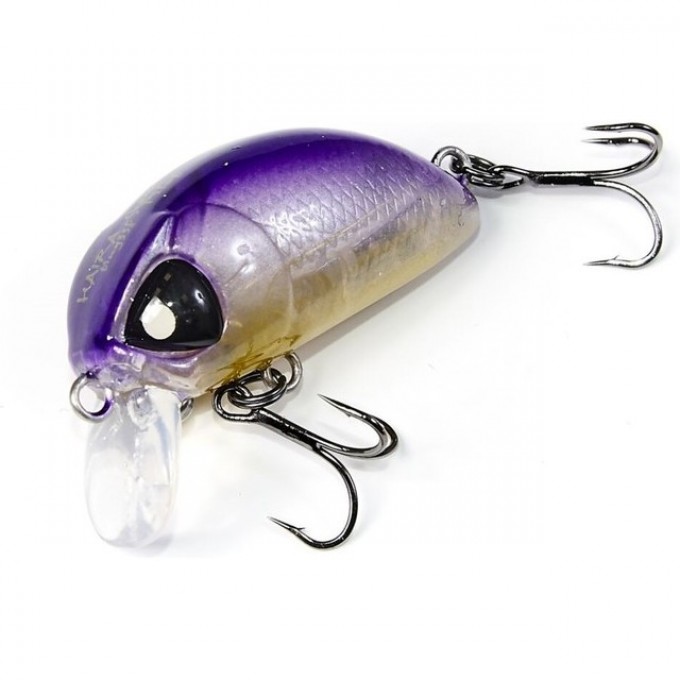 Воблер плавающий LUCKY JOHN PRO SERIES HAIRA TINY 3,3 см, цвет 405 Shallow Pilot HAT33F-405