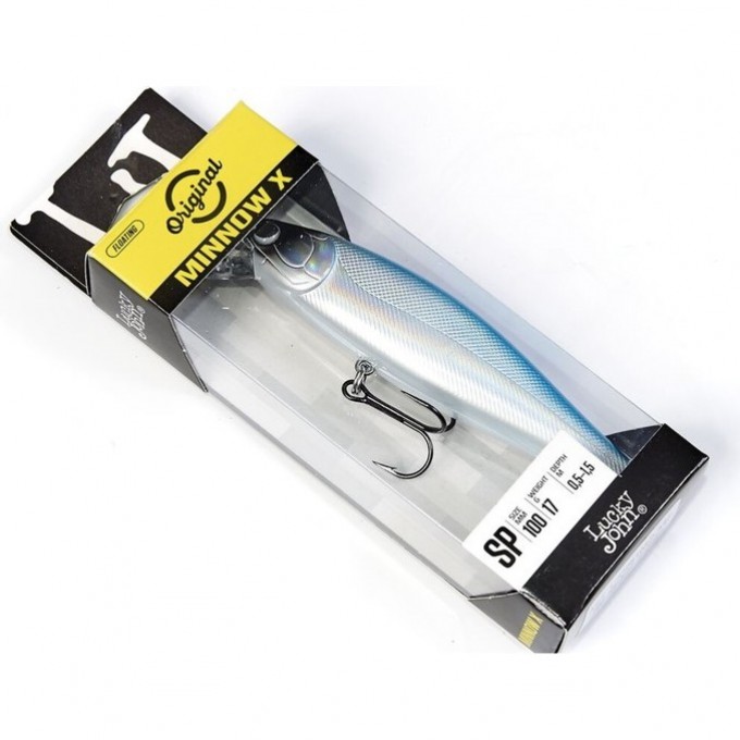 Воблер суспендер LUCKY JOHN ORIGINAL MINNOW X 10 см, цвет a67 LJO0810SP-A67